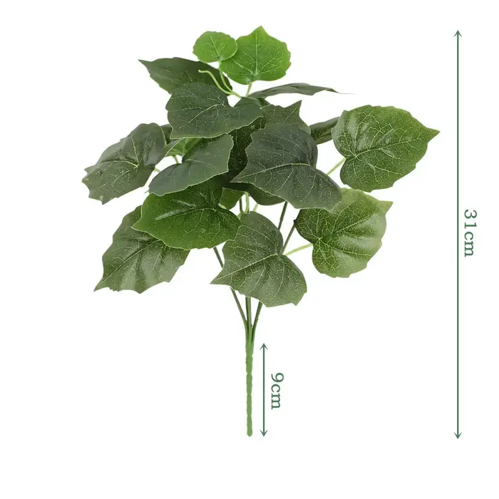 Plante artificielle en plastique
