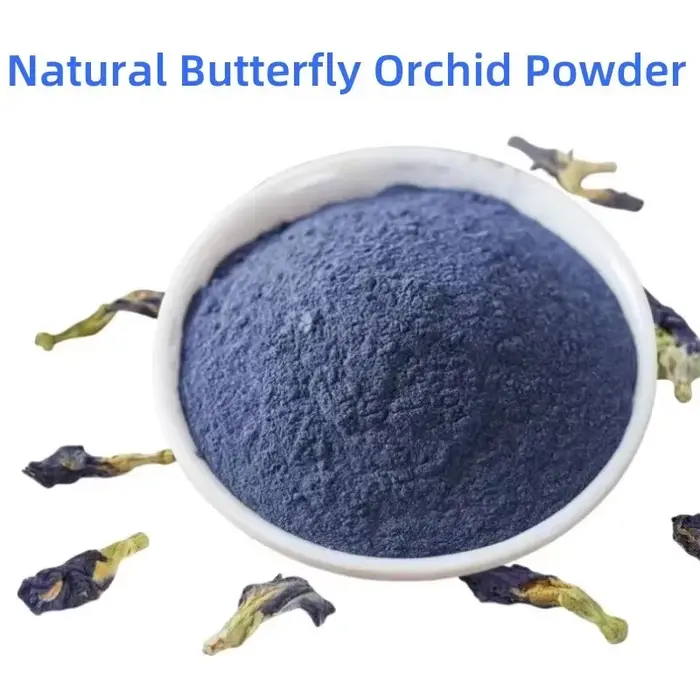 Fleur de pois papillon bleue naturelle séchée de haute qualité pour savon, bougie, matériaux de teinture expérimentale et pigments