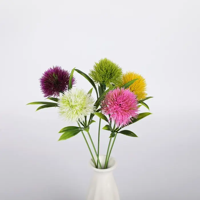 Plantes artificielles en plastique pissenlit pour Vases de maison