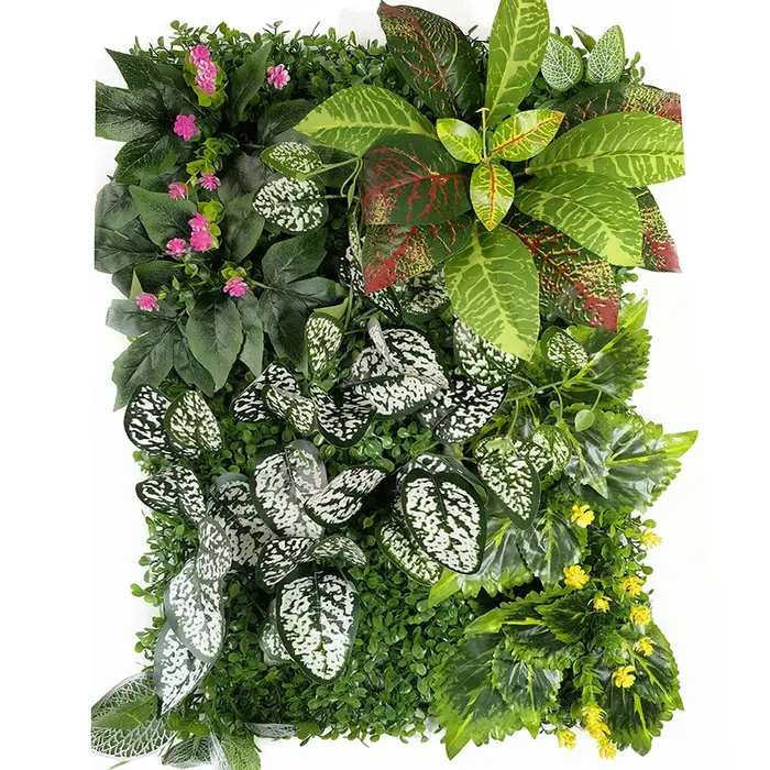 Le panneau mural d'herbe de plante artificielle convient à la décoration de jardin et de Jungle