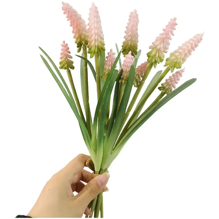 Bouquet de fleurs de jacinthe artificielles réalistes