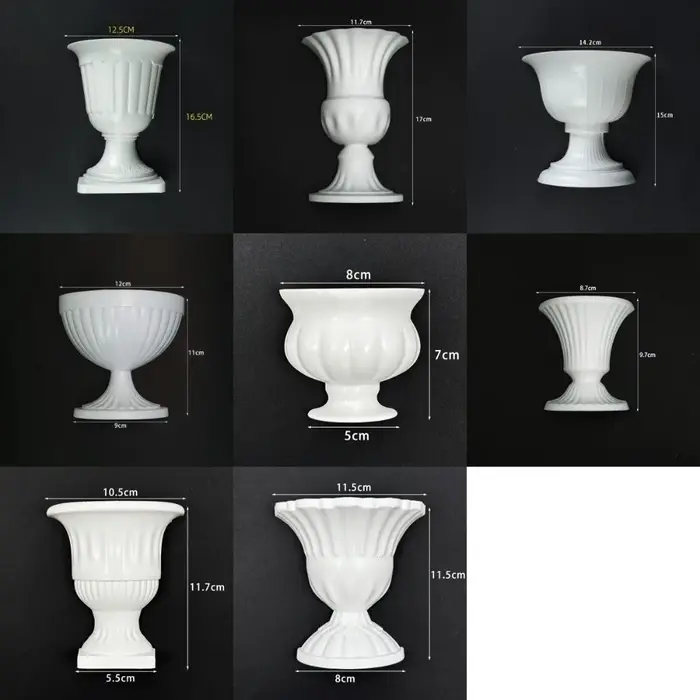 Nouveau vase mural français peint à la main