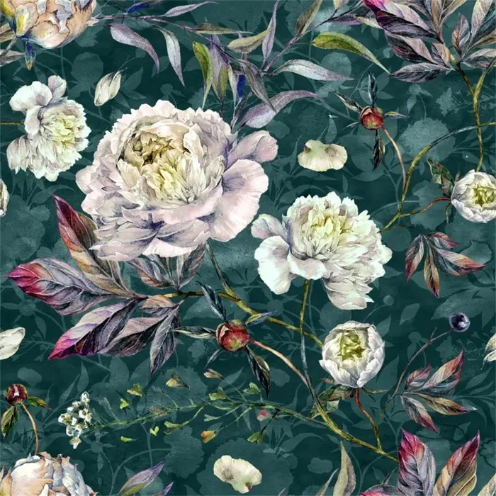 Papier peint personnalisé en forme d'oiseau et de fleur rurale, pour salon, film de perroquet, télév