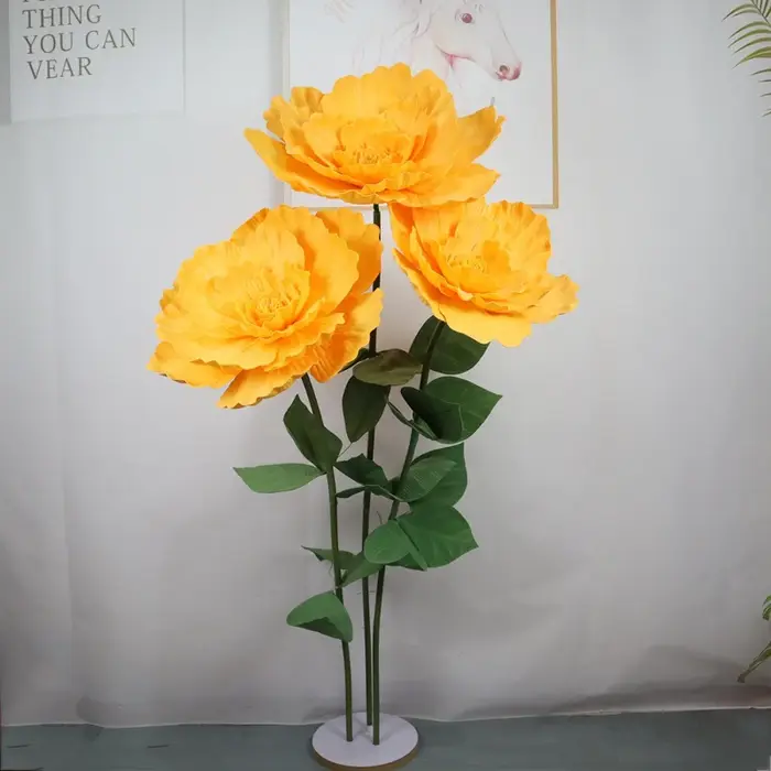 Pivoines artificielles de 60CM de diamètre