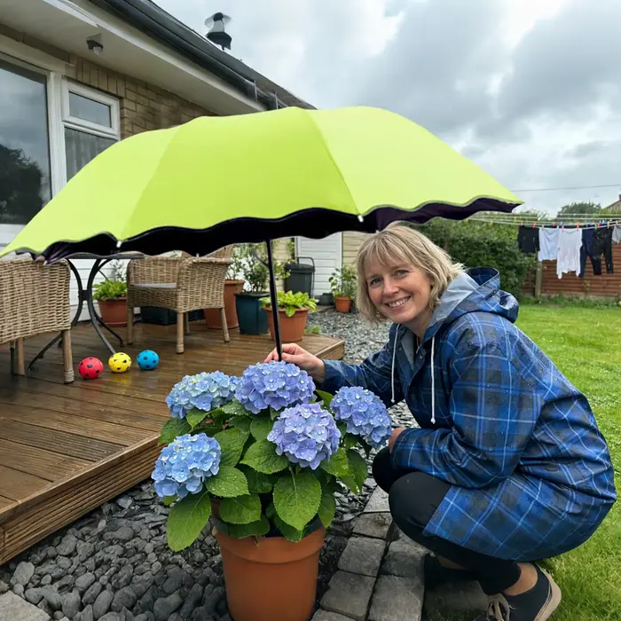 Parasol pour plantes de 95 cm