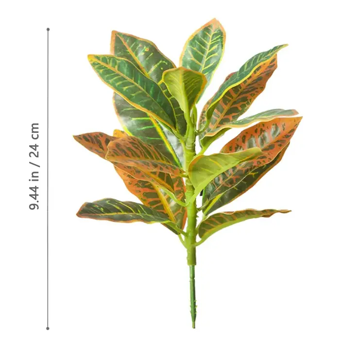 Plantes artificielles 32-120cm, faux arbre Ficus Tropical Banyan, petites plantes, branches, feuille