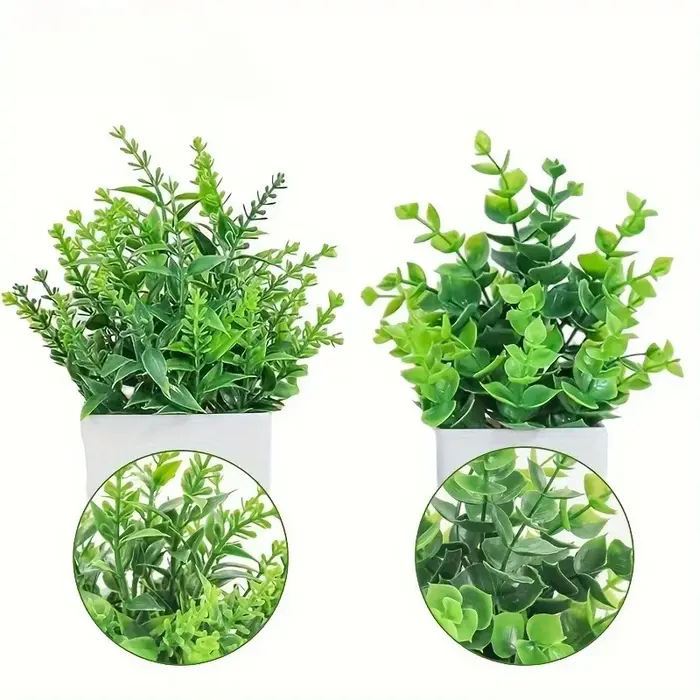 Bonsaï artificiel vert, fausse plante en pot, plantes artificielles d'intérieur et d'extérieur, décoration de jardin, chambre à coucher, vente en gros