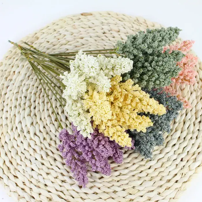 Fleurs artificielles PE lavande bon marché
