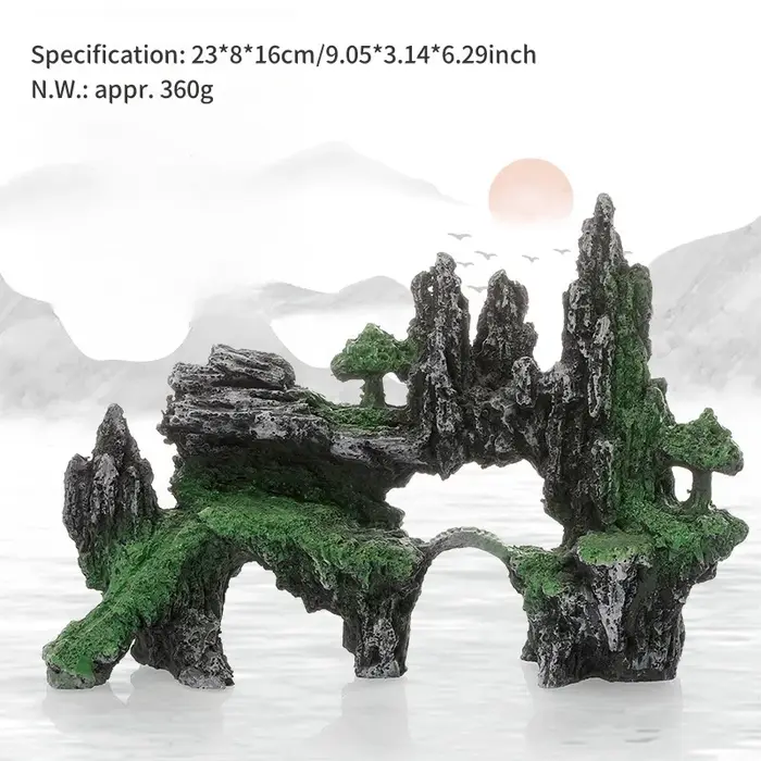 Roches décoratives pour Aquarium