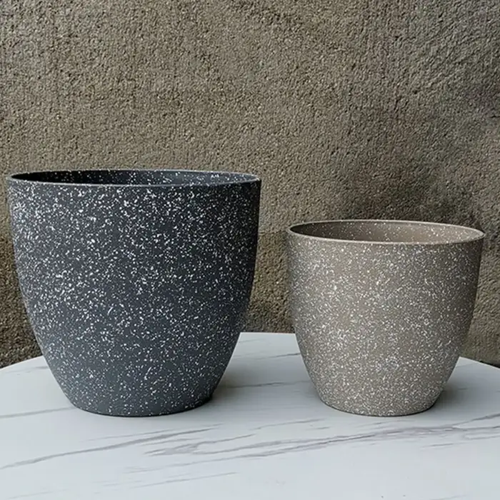 Pot de fleurs bonsaï en plastique