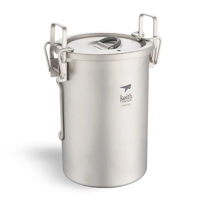 Keith – cuiseur vapeur de riz en titane 900ml