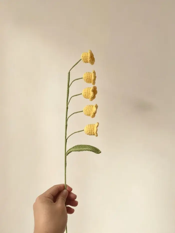 Linglan-Bouquet de Fleurs Artificielles Fait à la Main