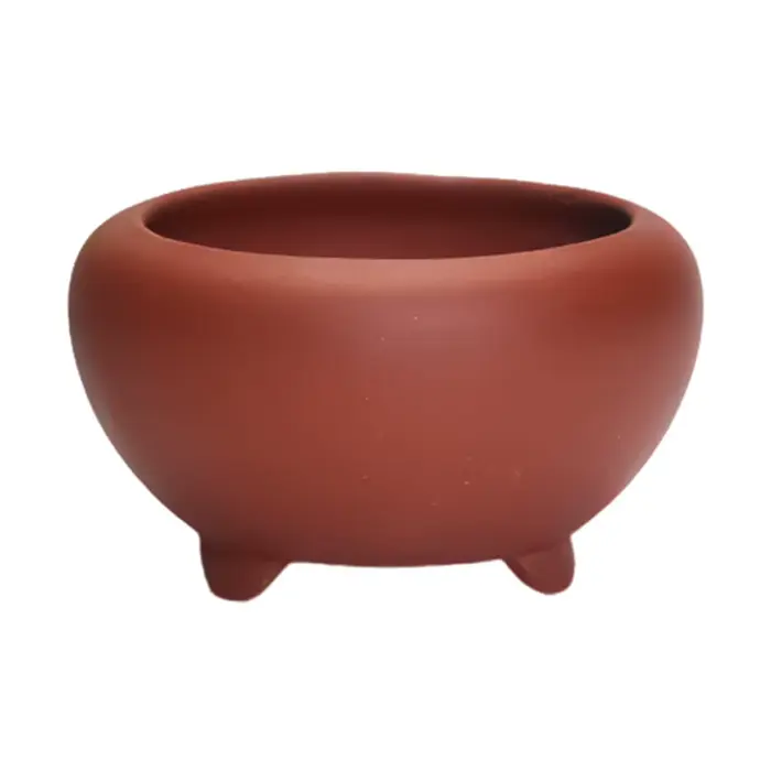 Pot de fleur rond créatif
