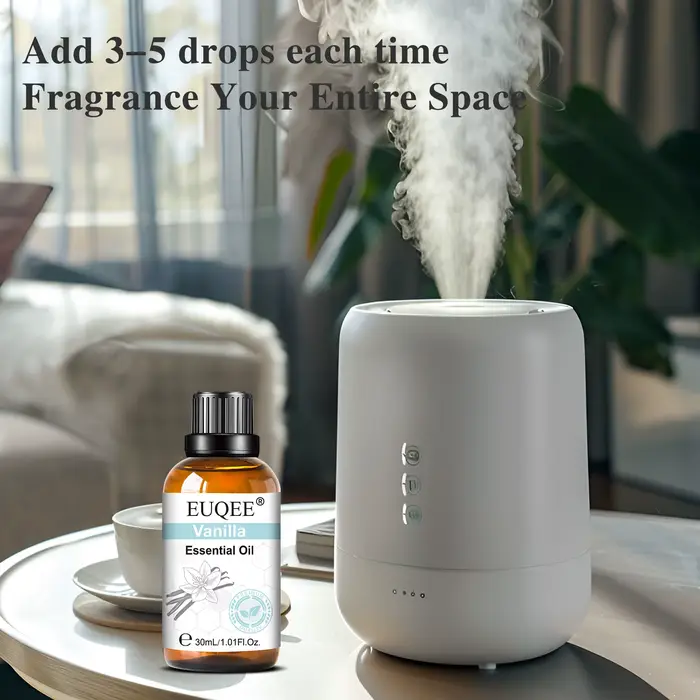 Huile essentielle Pure de 30ML, vanille, lavande, menthe, Rose, pour aromathérapie, humidificateur, bougie parfumée, encens, patchouli, huile parfumée