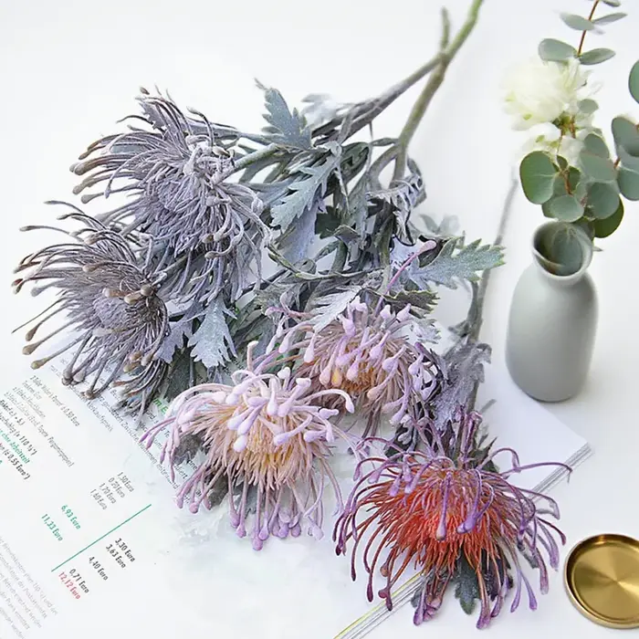 Branche de fleurs artificielles