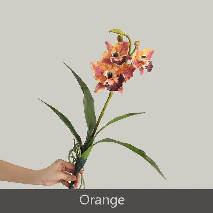 Fleur d'orchidée artificielle pour la décoration de la maison