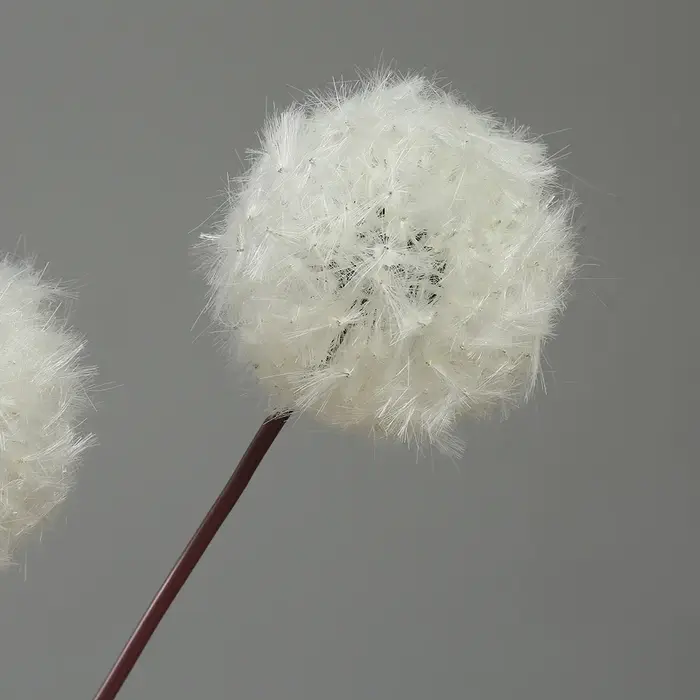Bouquet de Pissenlits Blancs Artificiels
