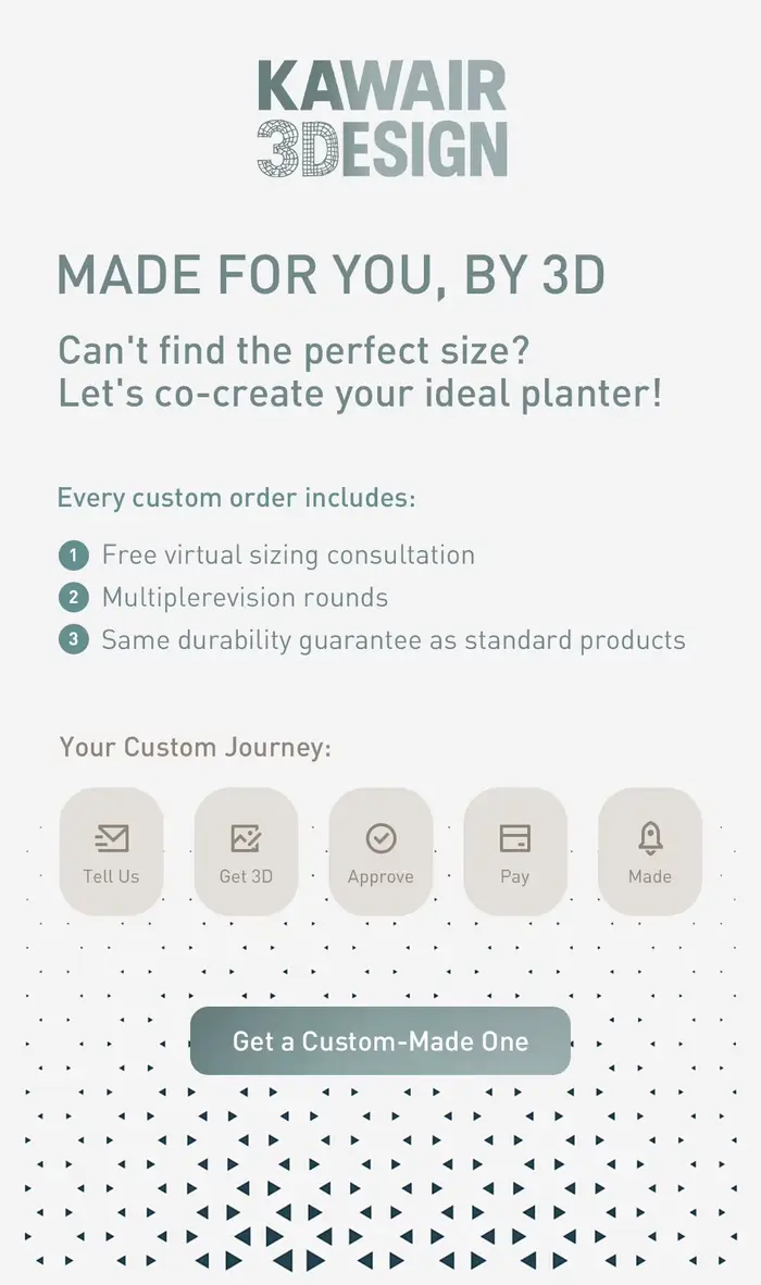 Pot de fleur imprimé en 3D