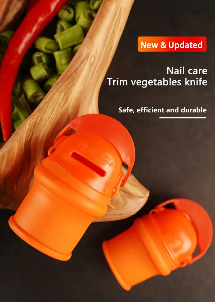 Couteau à pouce en Silicone pour jardinage, outil de récolte, séparateur, protection des doigts, pla