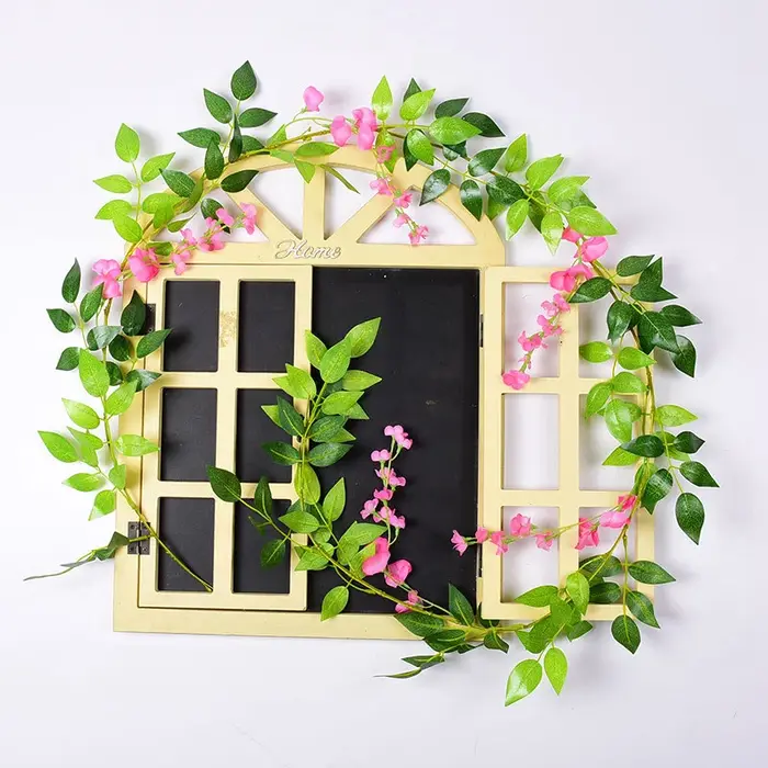 Guirlande de plantes artificielles de type lierre pour la décoration de la maison