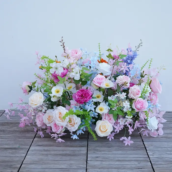 Arc en corne de Rose verte colorée romantique