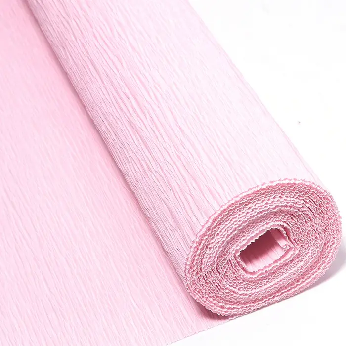 1 rouleau de papier crépon coloré fait main 250x50cm, papier crépon froissé pour origami, artisanat, décoration de fête à domicile, emballage cadeau