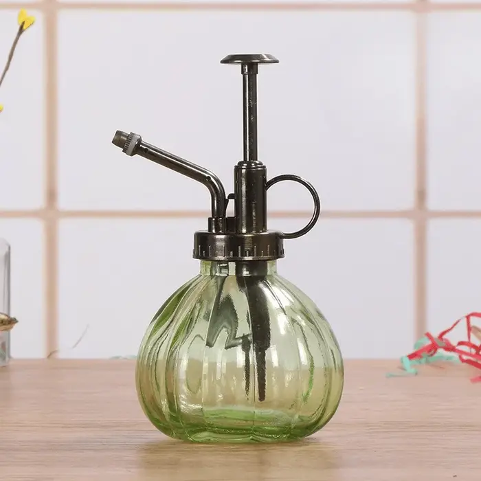 Bouteille d'arrosage rétro 350 ml pour plantes et fleurs, pulvérisateur manuel de jardin, flacon pul