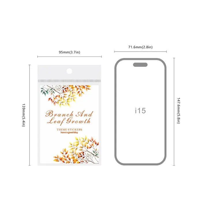Autocollants fleurs plantes