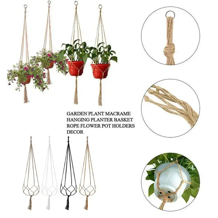 Cintre pour Plantes en Macramé
