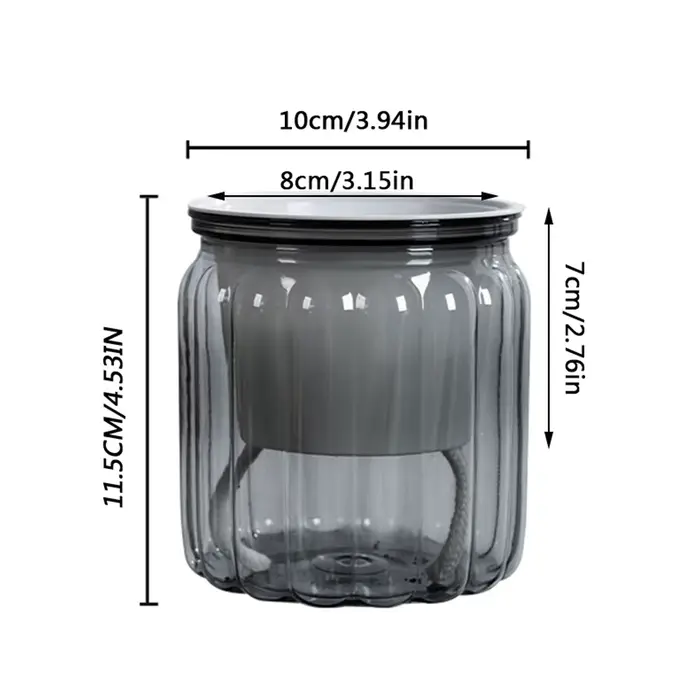 Pots de fleurs en plastique pour table