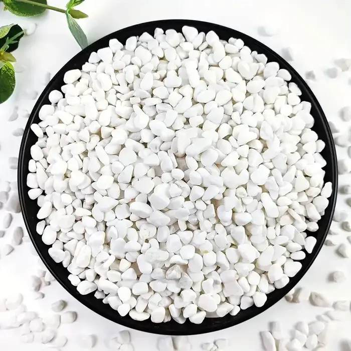 1LB/450g galets en cristal, galets d'aménagement paysager naturel Aquarium gravier pierre polie pour