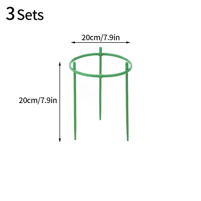 Support d'escalade de vigne verte, cadre de fleur, piquet de jardin pour plantes de vigne de Rose, S