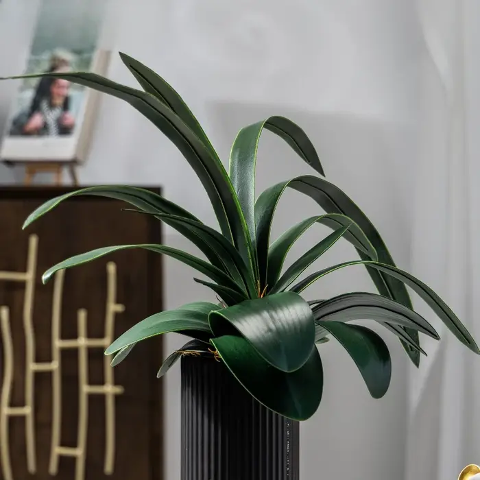 6 pièces de fausses fleurs en plastique