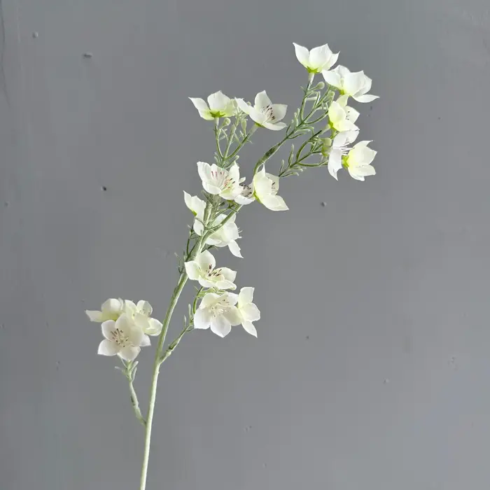 Lot de 6 fleurs artificielles en soie