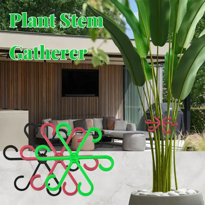 Lot de 4 supports anti-chute pour plantes