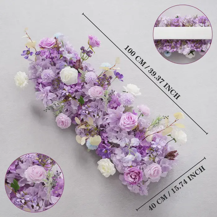 Uflower – fleurs artificielles violettes