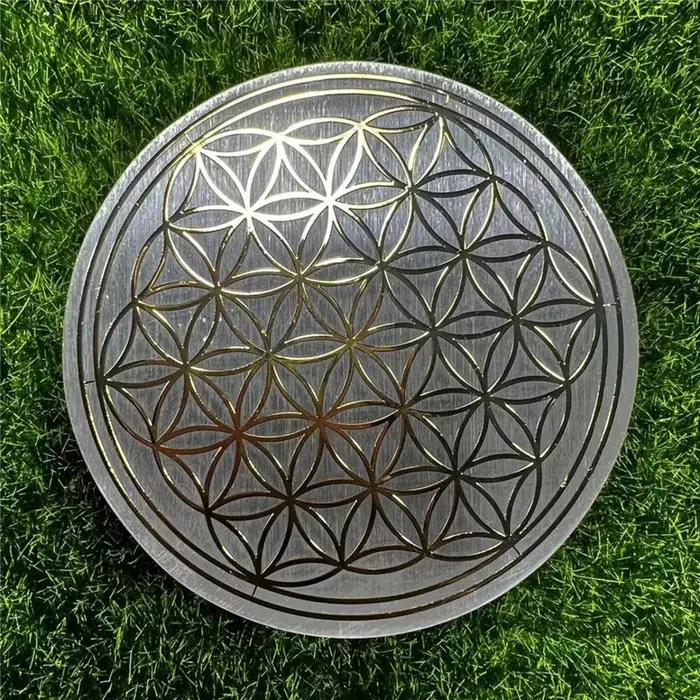 Décoration d'intérieur en forme de grille de fleurs