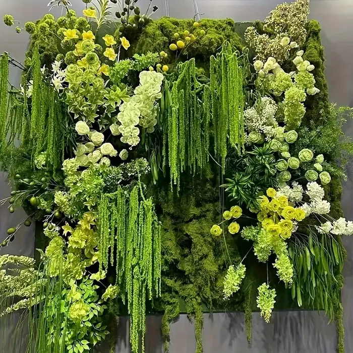 5 pièces de fleurs artificielles d'amarante