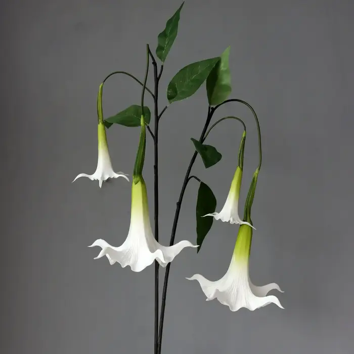 Fleurs artificielles Mandala en PU haut de gamme toucher réel décoration murale de mariage plante suspendue