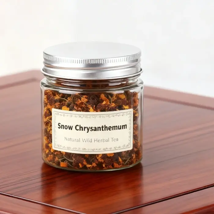 Bouquet de chrysanthèmes de neige séchés en vrac naturels | Fabrication de savons et de bougies | Mélange de fleurs