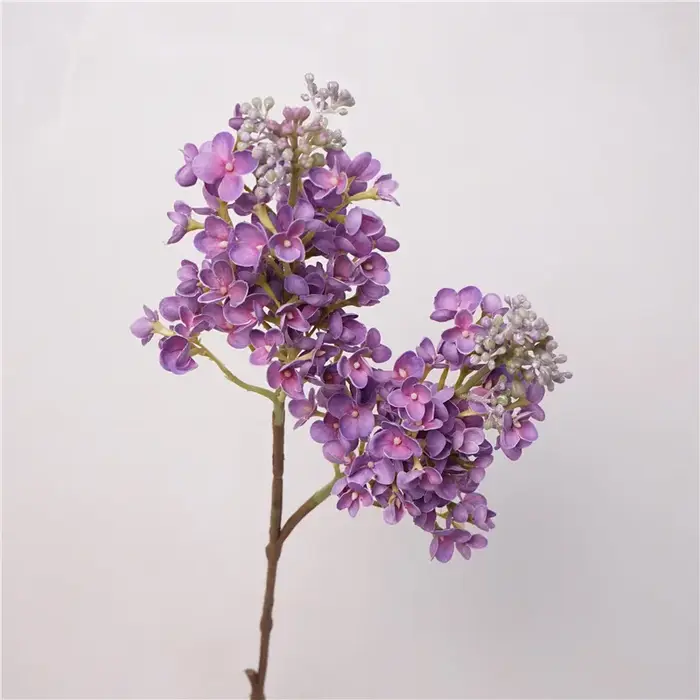 Fausses Fleurs Artificielles en Latex pour Décoration de Table