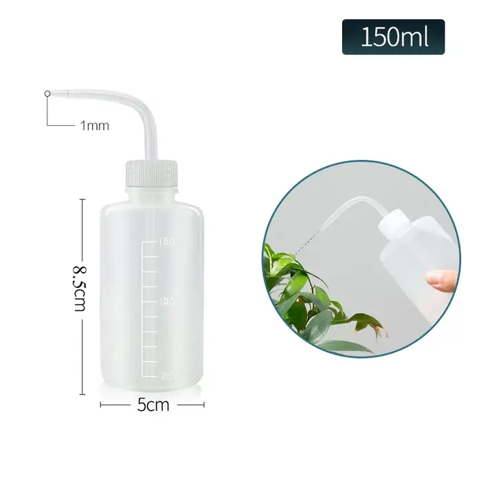 Bouilloire versante à bec d'eau 150/250/500mL, outil pour plantes succulentes, arrosoir de fleurs, bouteilles à presser avec outils de jardinage