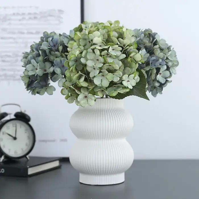Hortensia artificielle d'automne