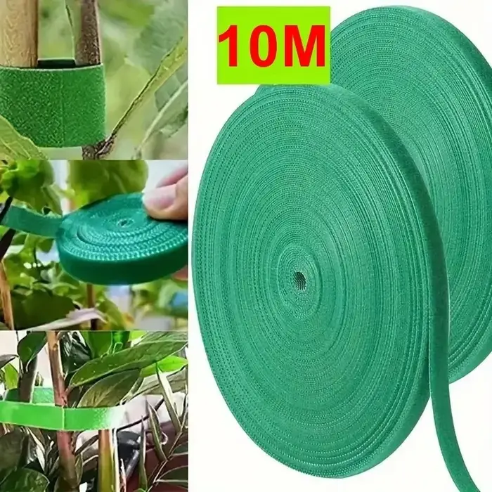 Attaches pour plantes en nylon réutilisables de 10 m