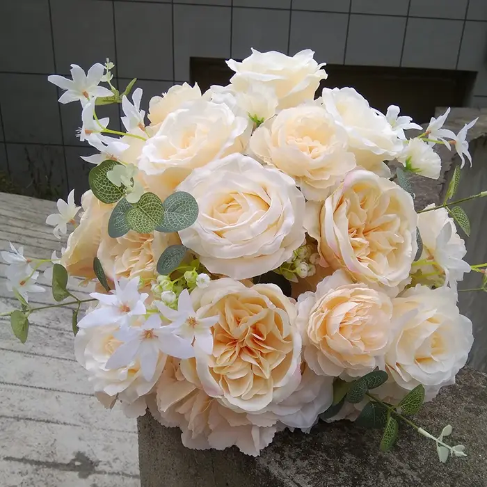 Bouquet de Fleurs Artificielles de Luxe