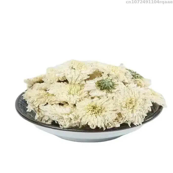 Matériel de simulation pour la fabrication de fleurs, fleur de chrysanthème blanc pour la décoration intérieure, ornement de vase de mariage