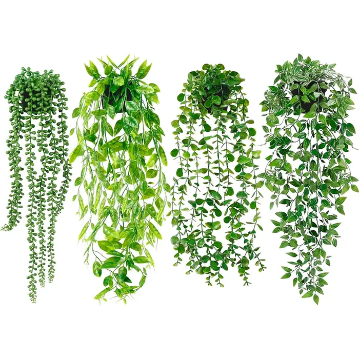 Plantes suspendues artificielles résistantes aux UV