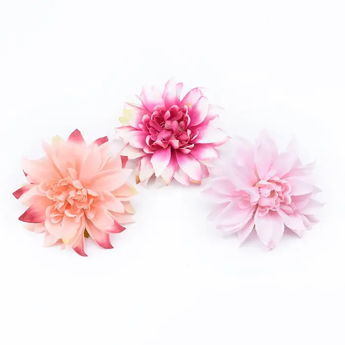 Couronne de fleurs artificielles en soie Gerbera 10CM