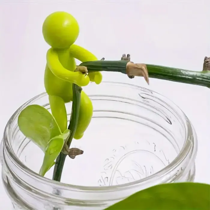 Nouveau produit support de plante créatif petit caractère culture de plantes intérieur fleur
