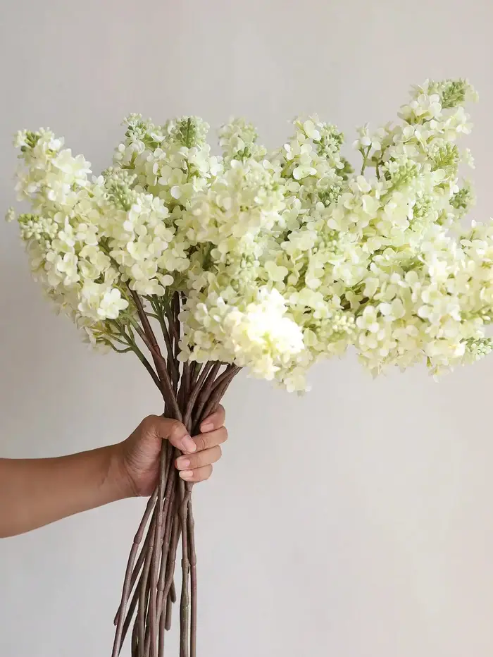 Fleur de lilas artificielles 24.8 pouces